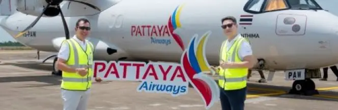 Pierwszy samolot Pattaya Airways
