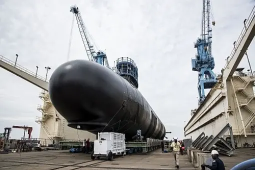 Wodowanie USS Indiana