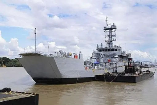 Pierwsza barka desantowa Mk IV
