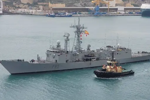 Wzmocnienie OPL fregat Santa María