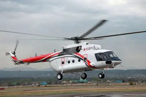 Arktyczny Mi-8AMT po testach