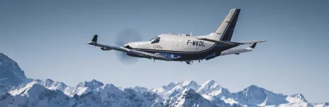 Oblot bezzałogowego TBM 700