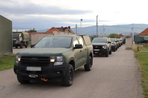 Fordy Rangery dla PKW KFOR