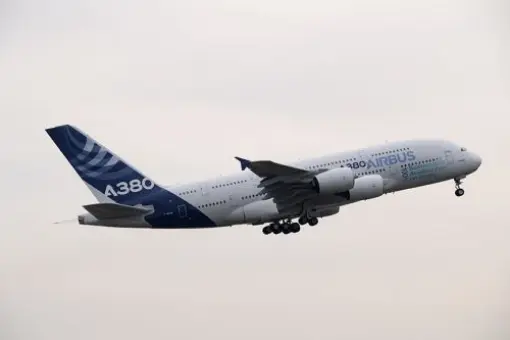 A380 lata na biopaliwie