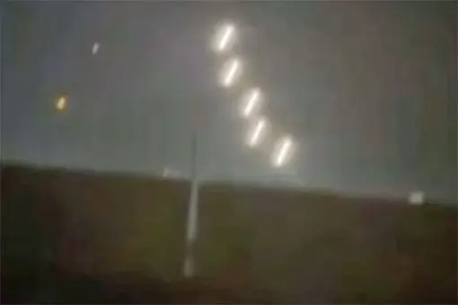 Zmasowany atak na Ukrainę