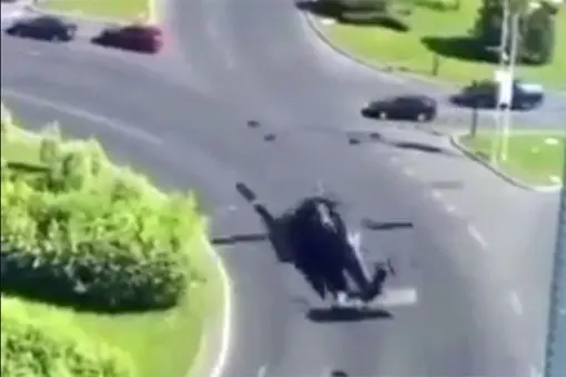 Awaryjne lądowanie Black Hawka w Bukareszcie