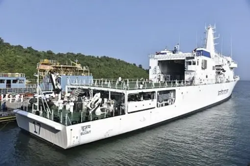 ICGS Sujay w linii