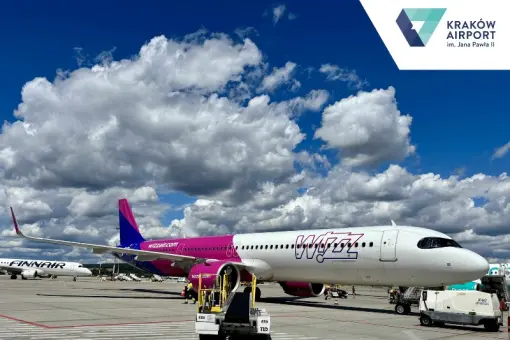Wizz Air ogłaszają sezon letni 2026 z Krakowa