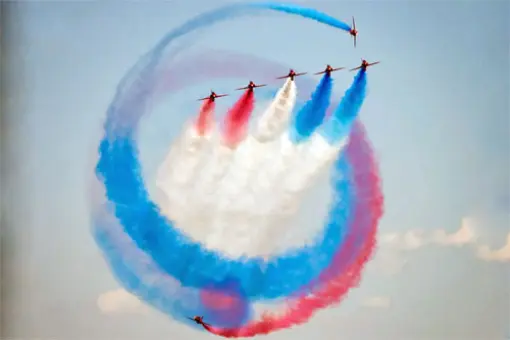 Ograniczony skład Red Arrows