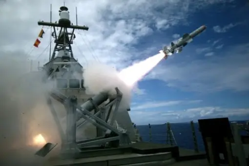 Próba użycia nowego uzbrojenia USS Coronado