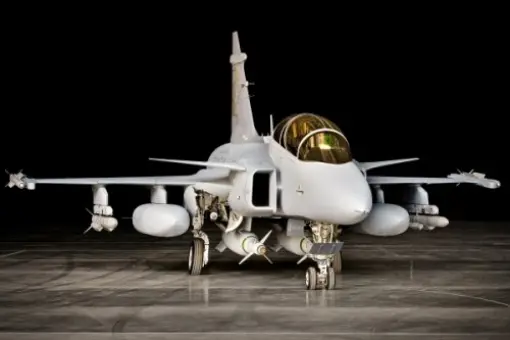 Gripen Demonstrator przedstawiony