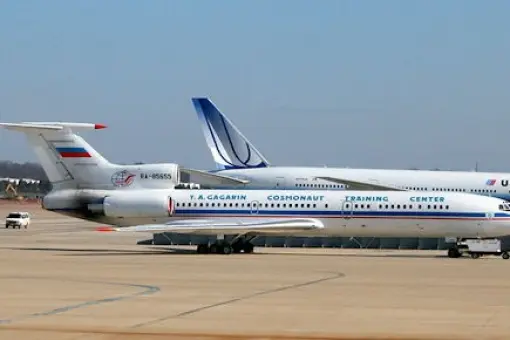 Tu-154 nad USA