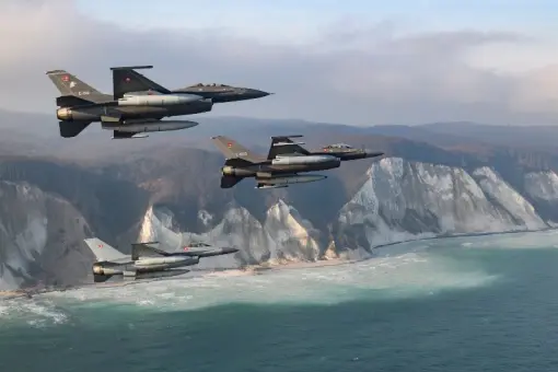 Pożegnanie duńskich F-16