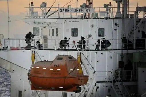 Koreańczycy rozbili piratów