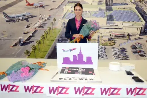 Wizz Air inauguruje nowe połączenia z Polski