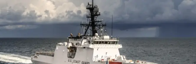 Stępka pod USCGC Kimball