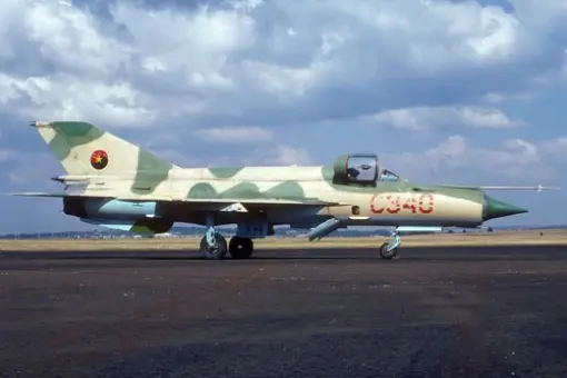 RPA zwróciła Angoli MiG-21bis