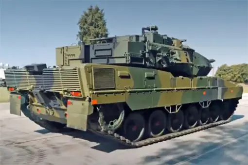 Pierwszy Stridsvagn 123A przekazany