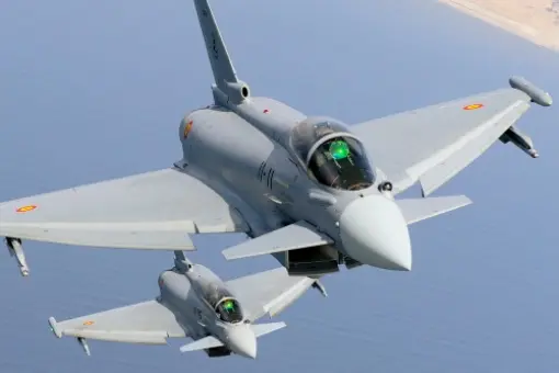 Ekspresowa dostawa hiszpańskich Eurofighterów 