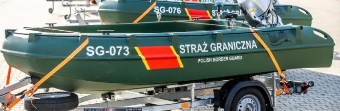 Straż Graniczna odebrała łodzie patrolowe