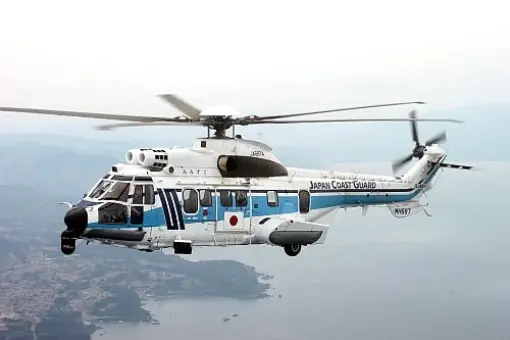 Kolejny H225 dla japońskiej straży wybrzeża