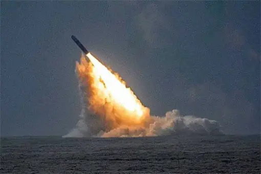 Udany test rakiety Trident II D5