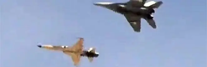 Irański MiG-29 zniszczył pocisk rakietowy