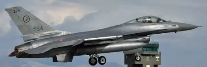Wypożyczone F-16 wróciły do USA