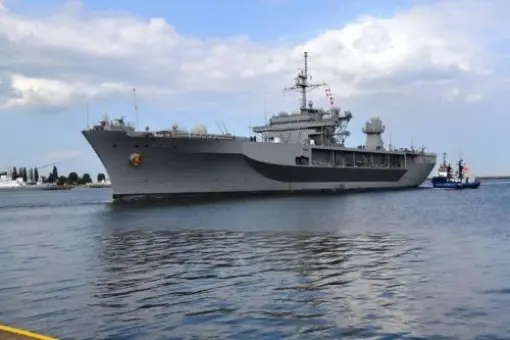 USS Mount Whitney w Gdyni