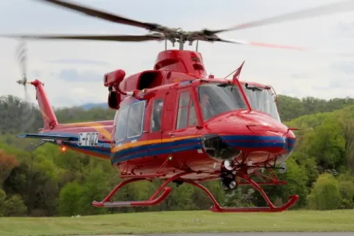Pierwszy Bell 412EPI w ChRL
