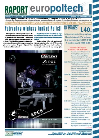 Raport Europoltech 01/2015