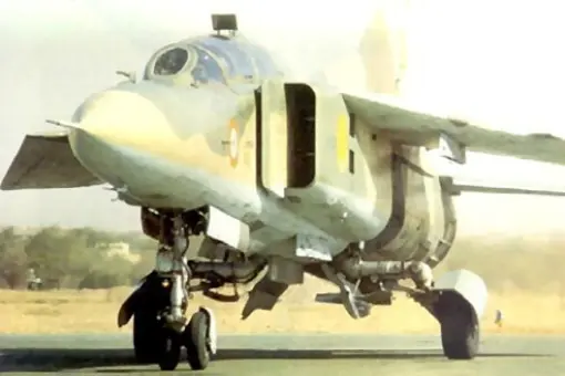 MiG-23 rozbił się w Indiach