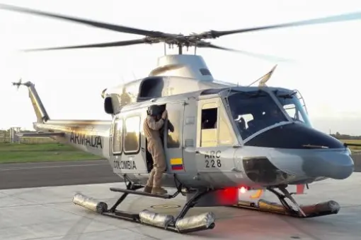 Nowe radary kolumbijskich Belli 412EP