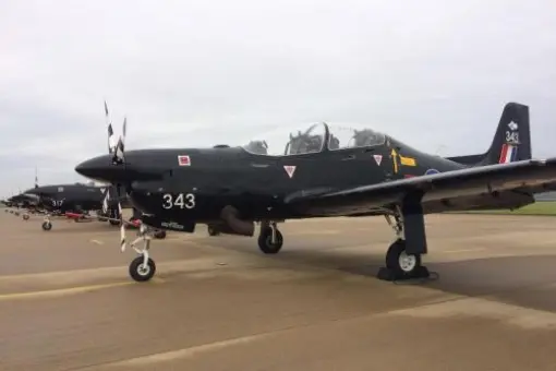 Koniec służby Tucano T1 w RAF