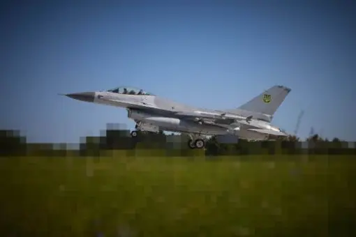 Pierwsze ukraińskie F-16