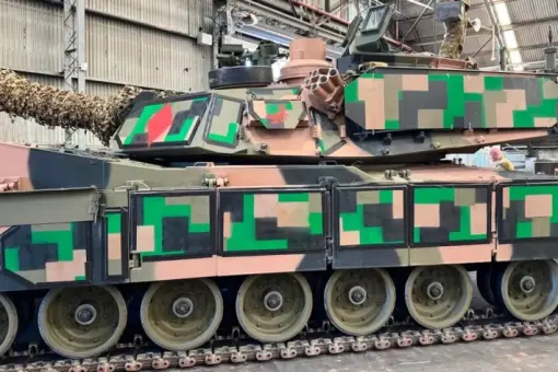 Australijski Abrams jako OPFOR