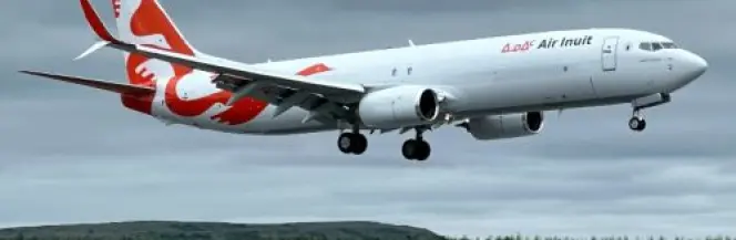 Pierwszy Boeing 737-800 Air Inuit 