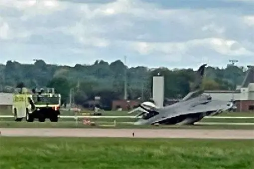 W Południowej Dakocie rozbił się F-16