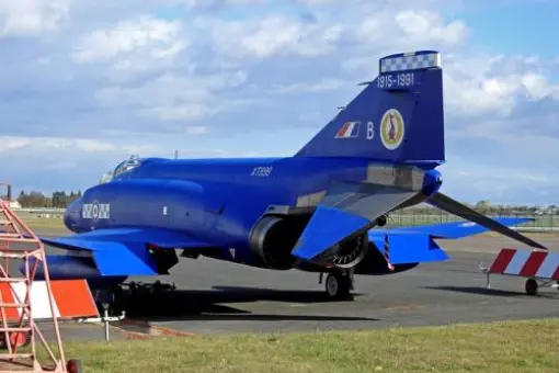 Odrestaurowany Phantom w Muzeum Kbely