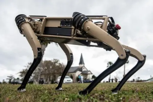 Robopsy na straży bazy Tyndall