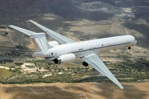 Początek przebudowy MD-90 na X-66A