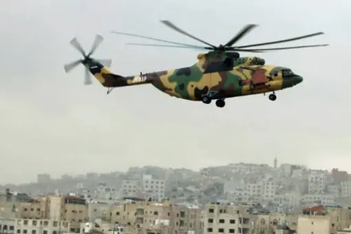 Pierwszy Mi-26T2 w Jordanii