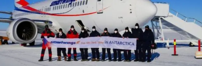 Smartwings na Antarktydzie 