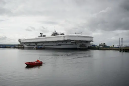 Odbiór HMS Queen Elizabeth