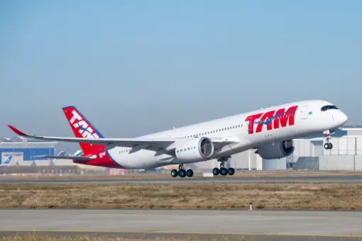 Oblot A350 dla TAM