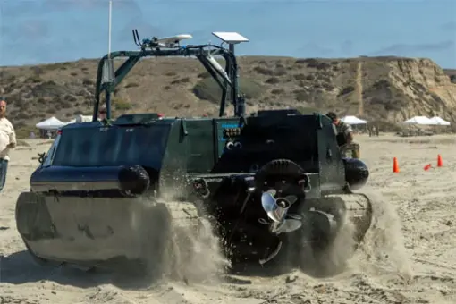 USMC testuje nowy bezzałogowy pojazd amfibijny