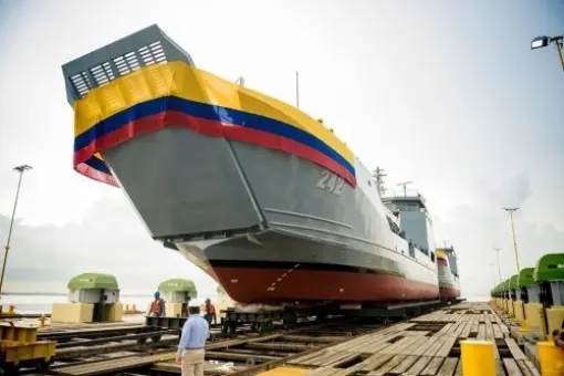 Nowe okręty kolumbijskiej floty