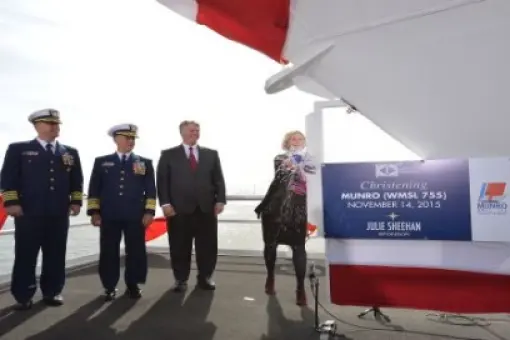 Chrzest USCGC Munro 