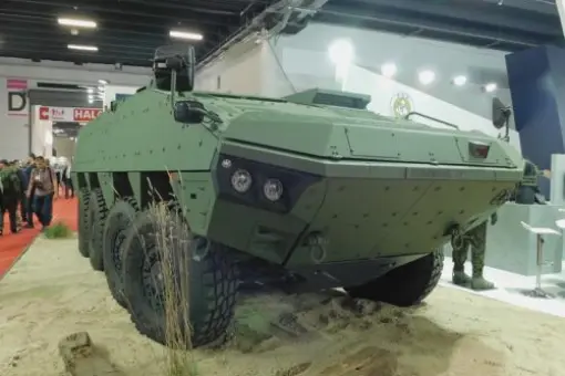 Kolejna prezentacja Rosomaka 8x8 XP