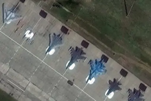 Ochotnik-B z satelity